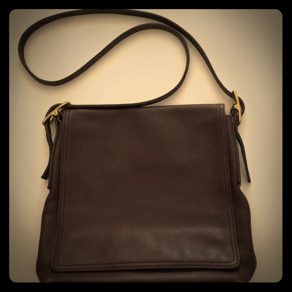 Coach crossbody purse. Brown Preowned